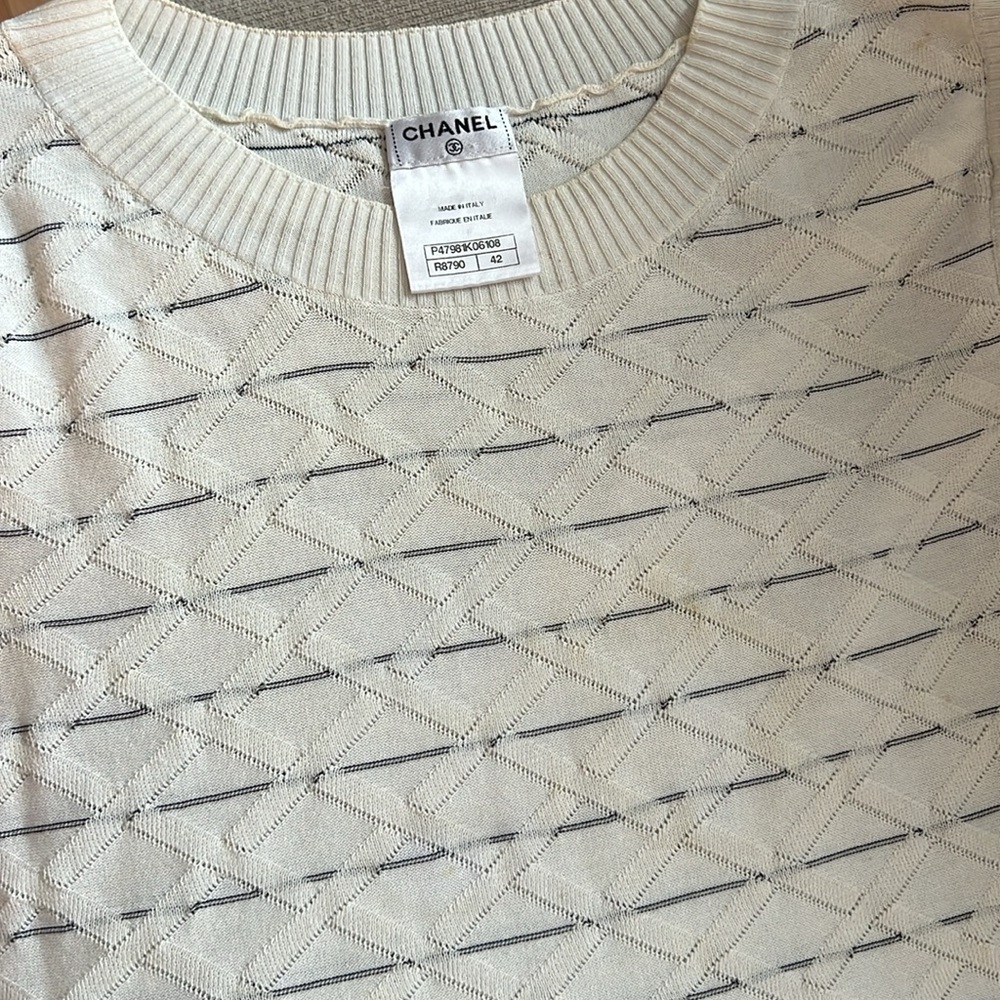 CHANEL TANK TOP SIZE 42 - Picture 8 of 12